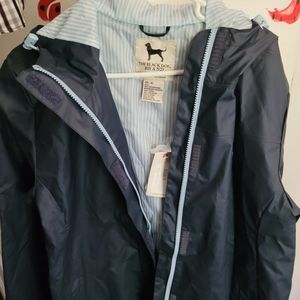 MENS BLACKDOG RAINCOAT, BRAND NEW NEVER WORN.